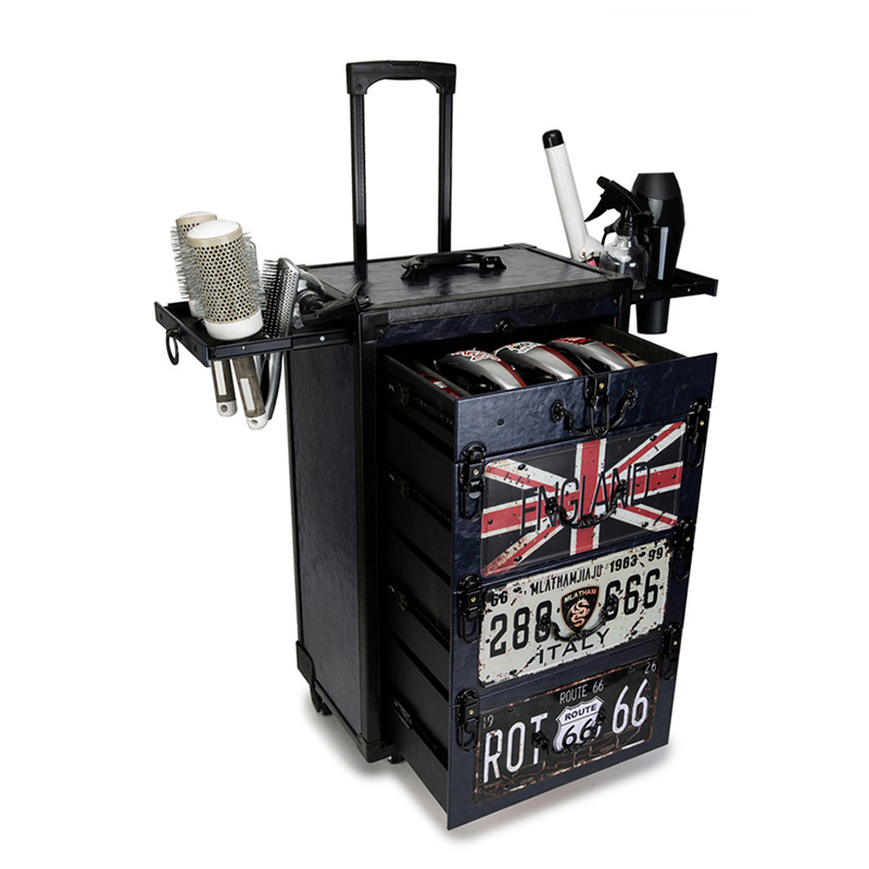 Beauty Makeup Trolley - Carrinho de cabeleireiro caixa de ferramentas
