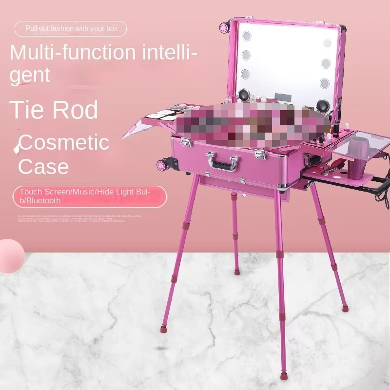 Beauty Makeup Trolley - Maleta de Maquiagem em Liga de