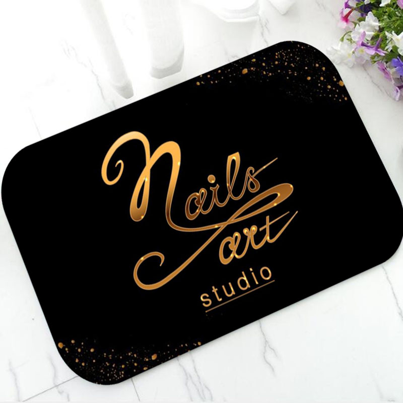 Beauty And Makeup Studio - Tapete de Entrada Glamoroso para Estúdio