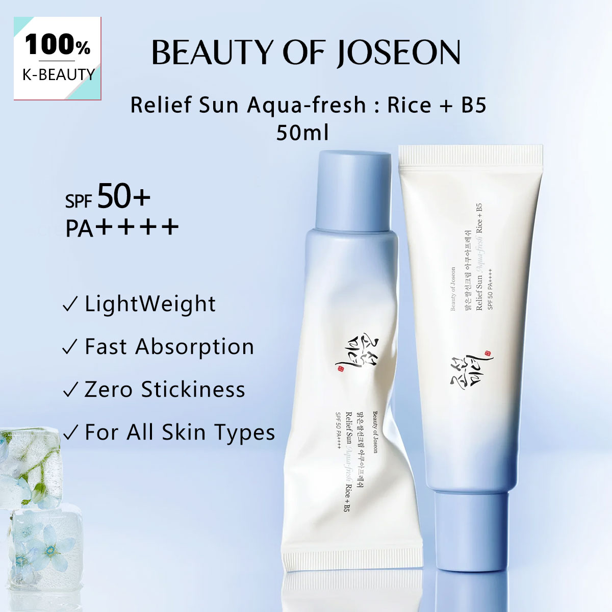 Beauty Makeup Korean - Protetor Solar Beauty of Joseon Relief