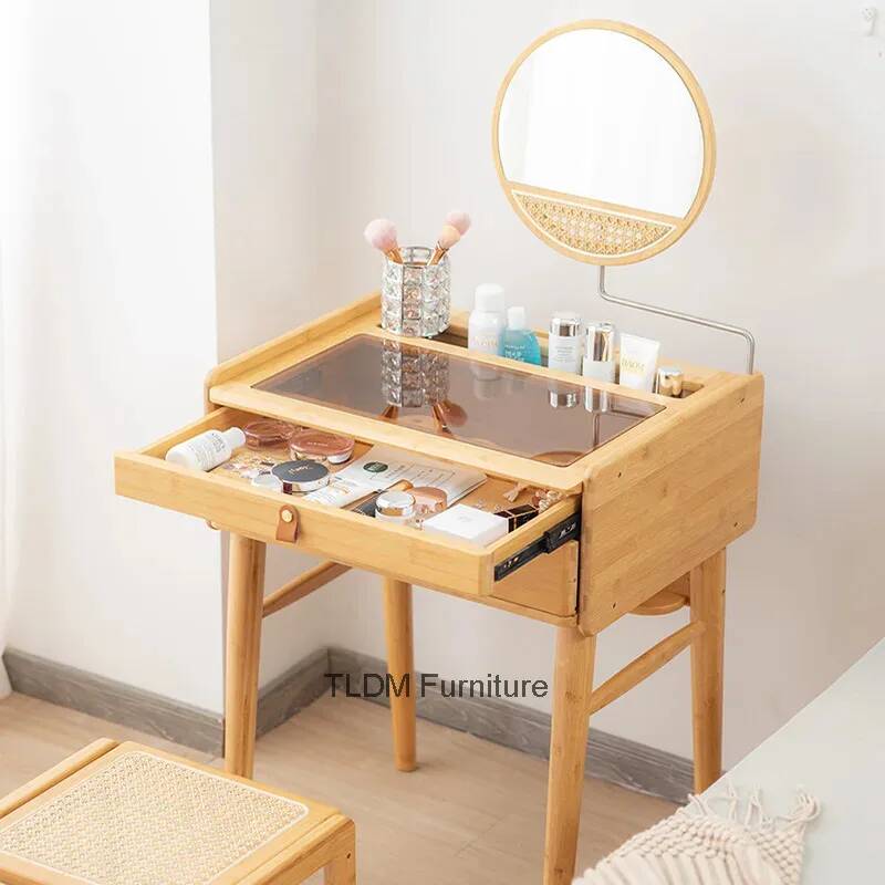 Beauty Makeup Table - Desgin minimalista vaidade mesa quarto pequena