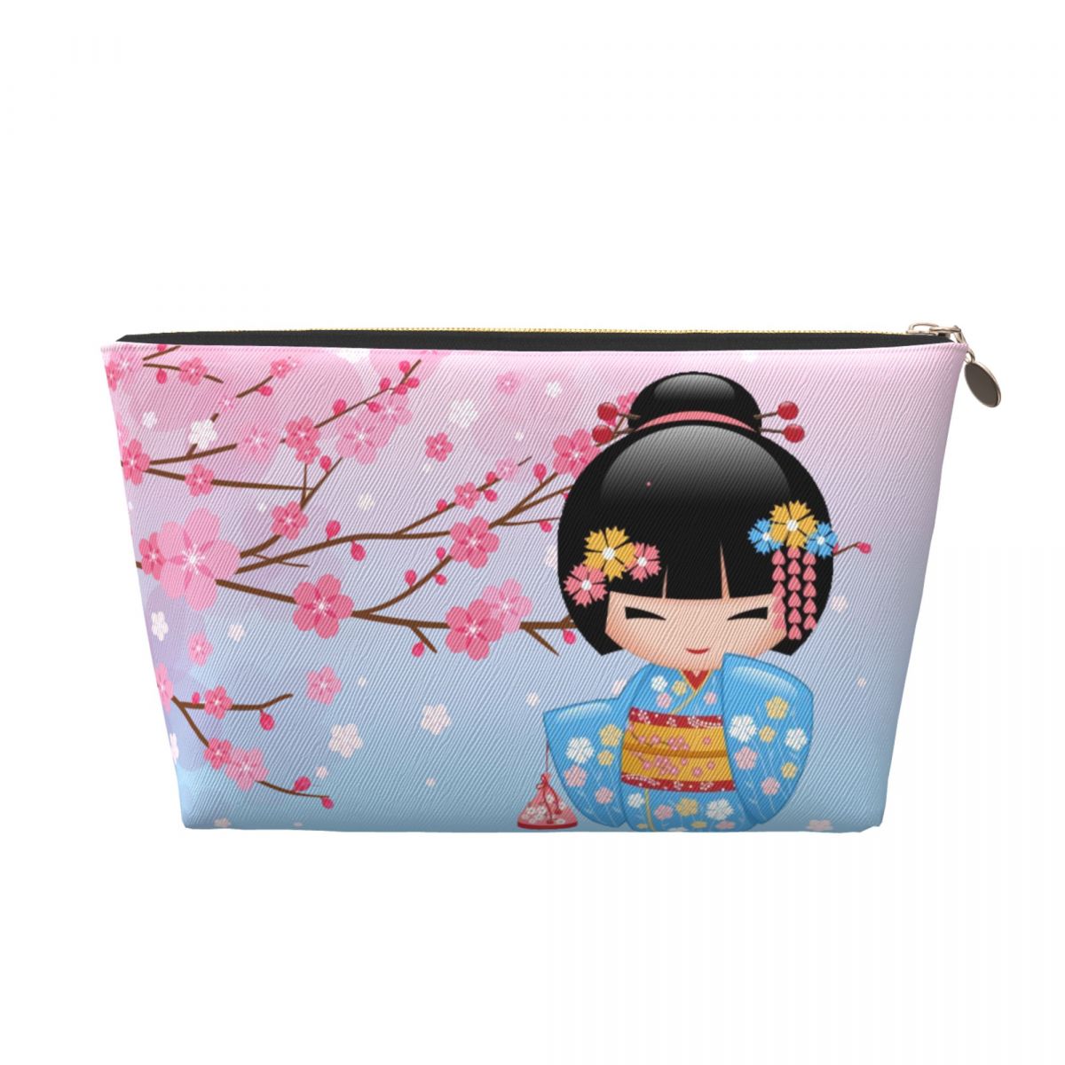 Beauty Makeup Kit For Girls - Viagem personalizada Kokeshi Boneca Saco De