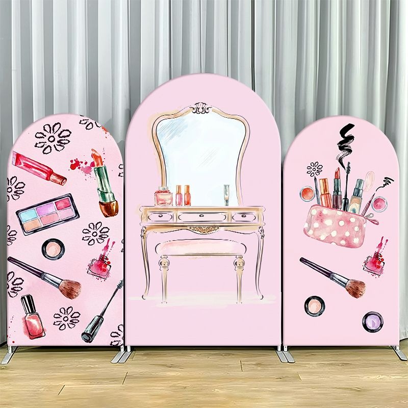 Beauty Makeup Events - Capa de Fundo Arqueada de Um