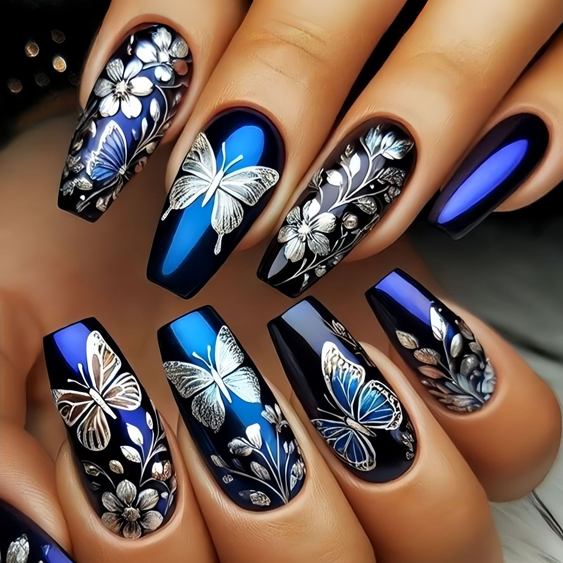 Nail Extension Tips - Unhas falsas médias e longas para
