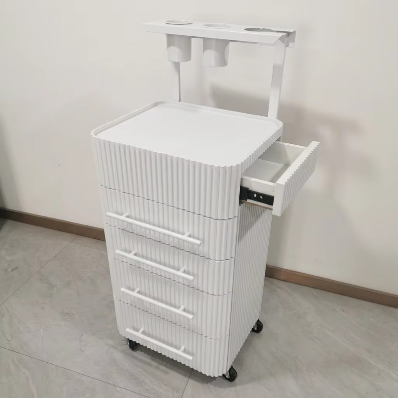 Beauty Makeup Trolley - Carrinho de Ferramentas Simples e Elegante
