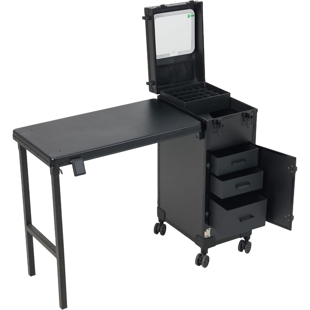 Beauty Makeup Table - Mesa Portátil para Arte de Unhas