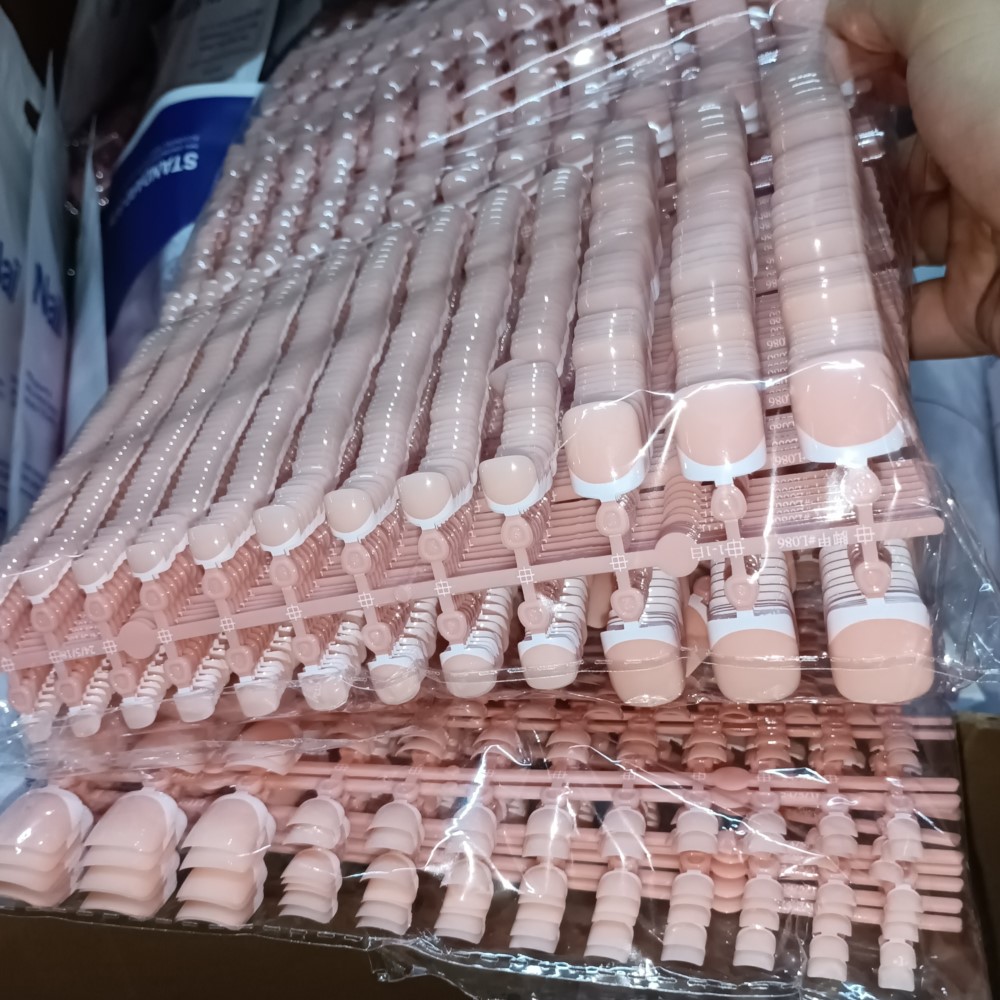 Nail Extension Tips - 120 pçs pontas quadradas do dedo