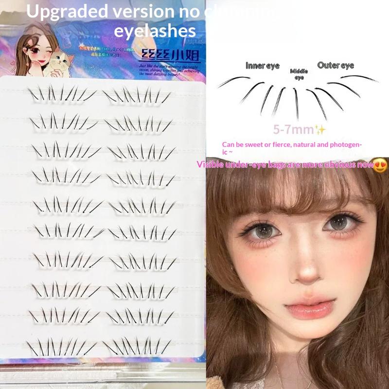 Beauty Natural Makeup - 1 Conjunto de Cílios Postiços Inferiores