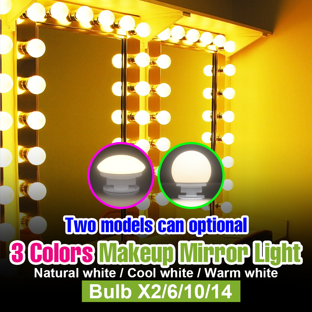 Beauty Makeup Table - Luz de Espelho de Maquiagem LED