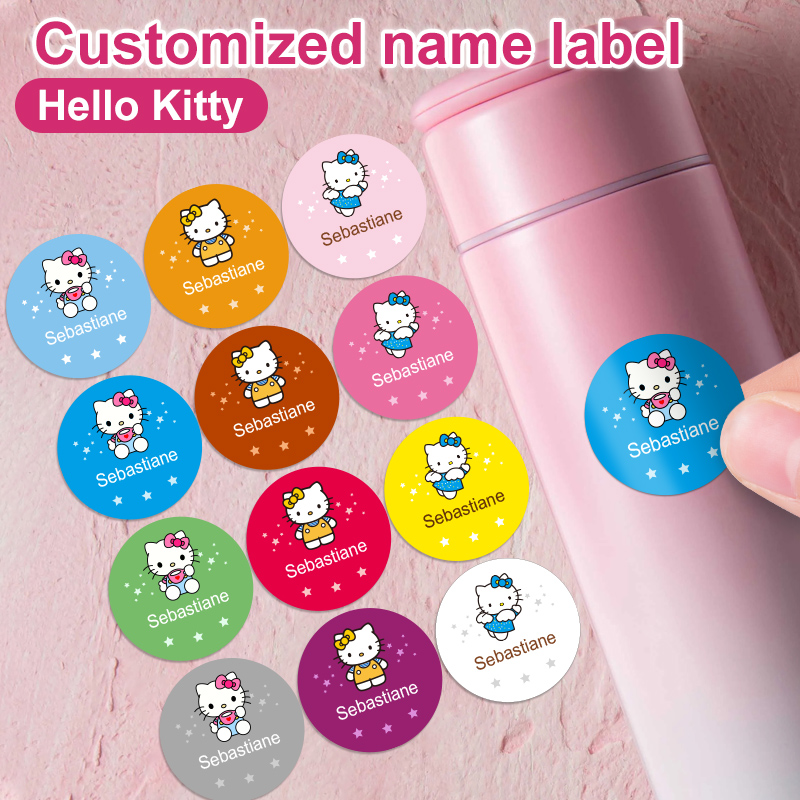 Beauty Makeup Names - Adesivos personalizados com nome da Hello