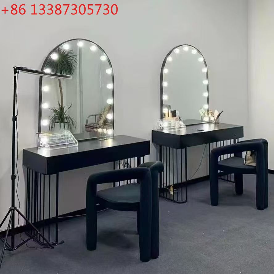 Beauty And Makeup Studio - Estilo nórdico sombra estúdio penteadeira com