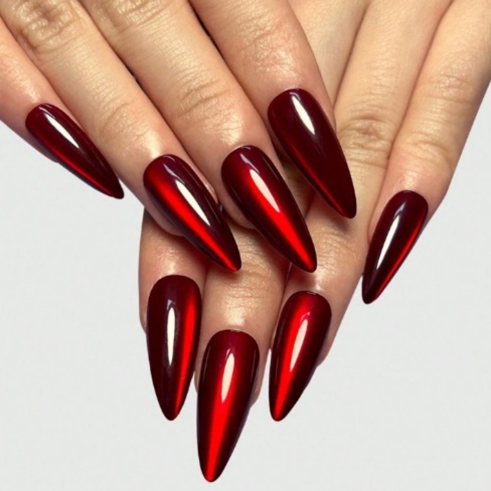 Nail Extension Tips - 24 pçs cabeça redonda capa completa