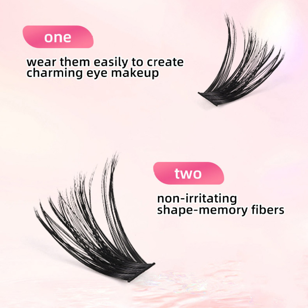 Beauty Makeup Look - Kit de Extensão de Cílios Postiços