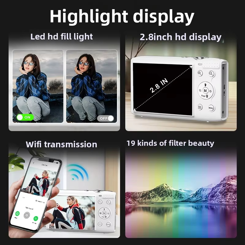 Câmera de Vídeo 72MP 5K Ultra  - Beauty Makeup Camera App avaliação e preço