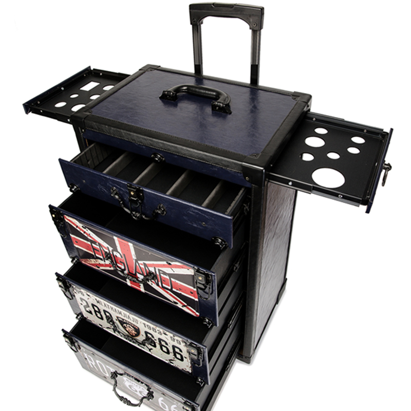 Carrinho de cabeleireiro caixa - Beauty Makeup Trolley avaliação e preço