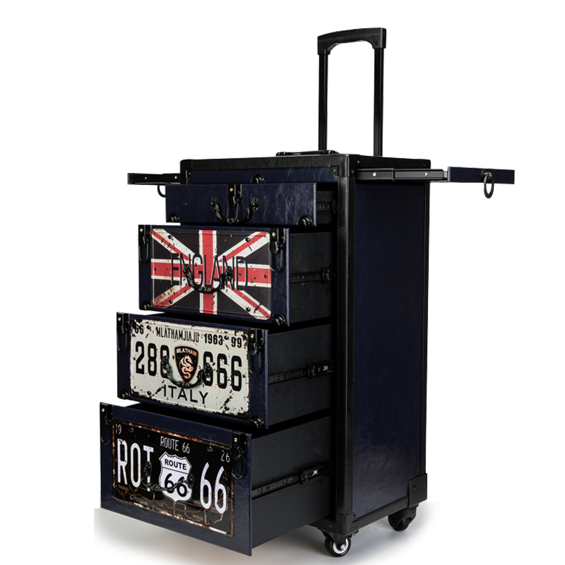 Carrinho de cabeleireiro caixa - Beauty Makeup Trolley avaliação e preço