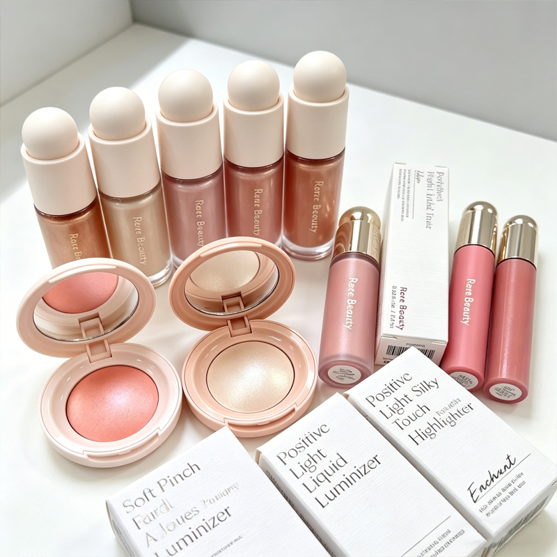Conjunto de Maquiagem Rare Bea - Rare Beauty Makeup Highlighter avaliação e preço