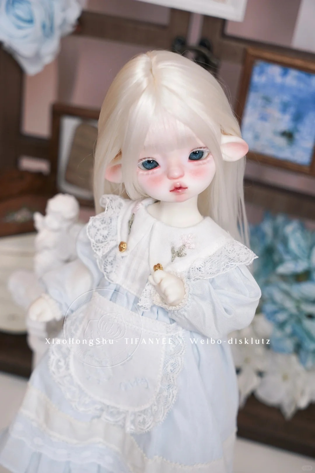 Nova boneca sd bjd 1/6, olhos  - Beauty Makeup Girl avaliação e preço