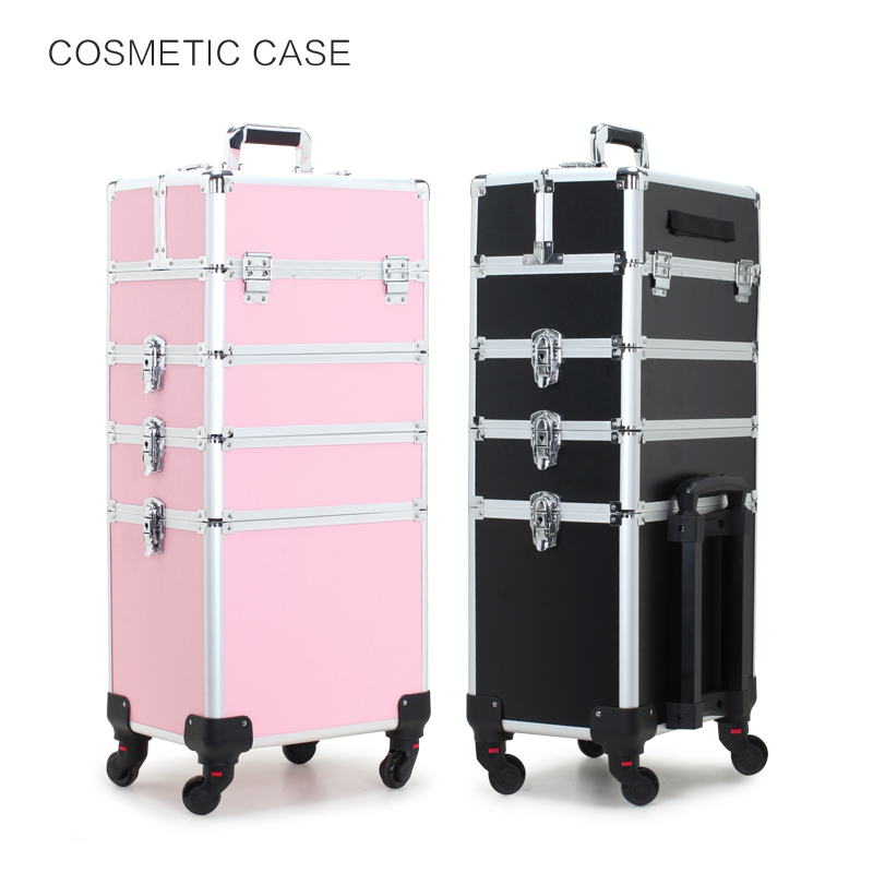 Maleta de cosméticos portátil  - Beauty Makeup Trolley avaliação e preço