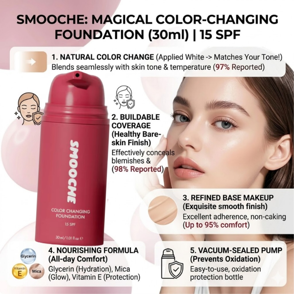 Base de Maquiagem Natural SMOO - Beauty Natural Makeup avaliação e preço