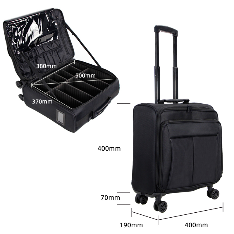 Mala de maquiagem profissional - Beauty Makeup Trolley avaliação e preço