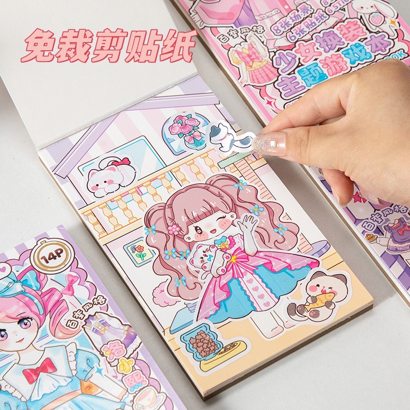 Livro de Adesivos de Jogo de V - Beauty Makeup Game avaliação e preço