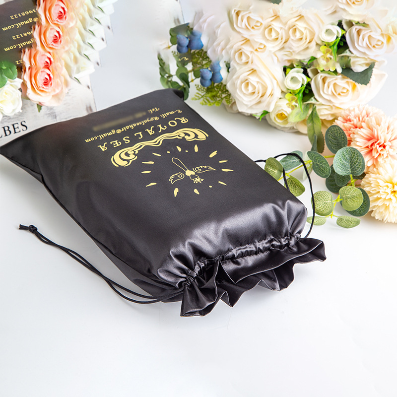 Sacos com cordão com logotipo  - Beauty Makeup Events avaliação e preço