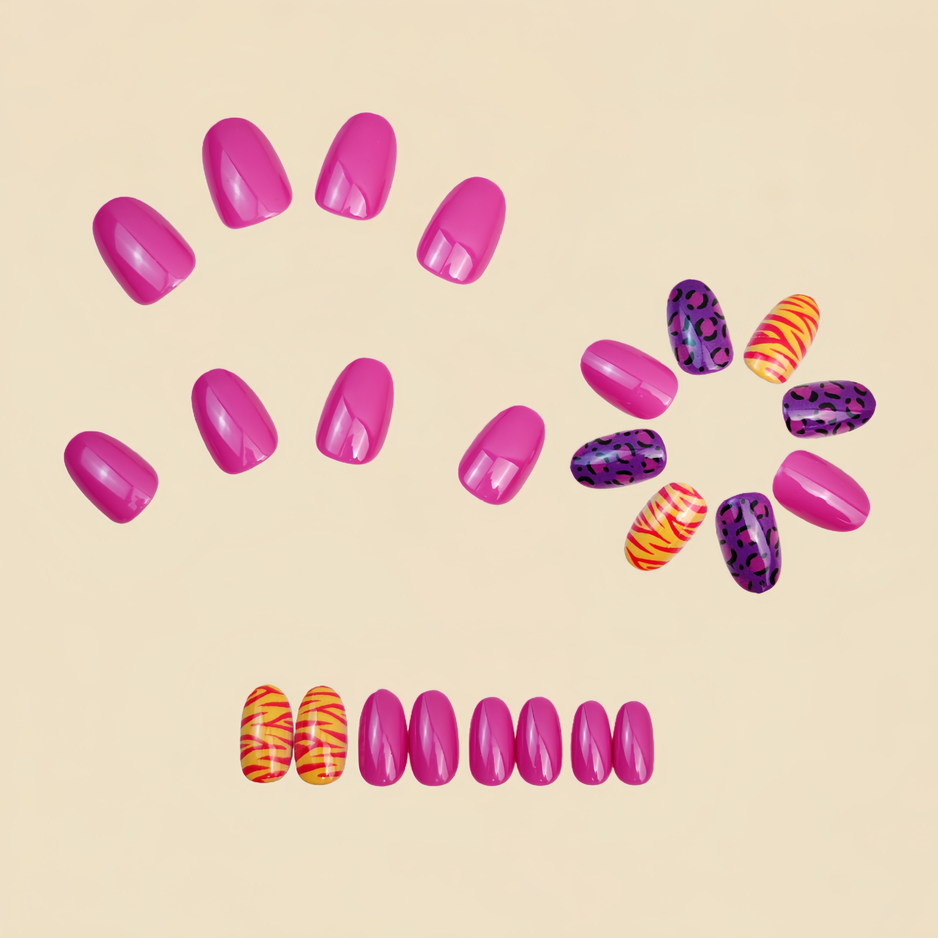 Unhas falsas longas e curtas p - Nail Extension Tips avaliação e preço