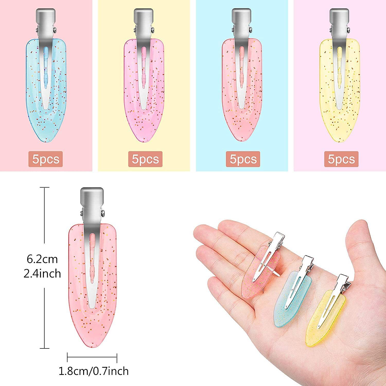 20PCS Grampos de Cabelo Profis - Beauty Makeup Girl avaliação e preço