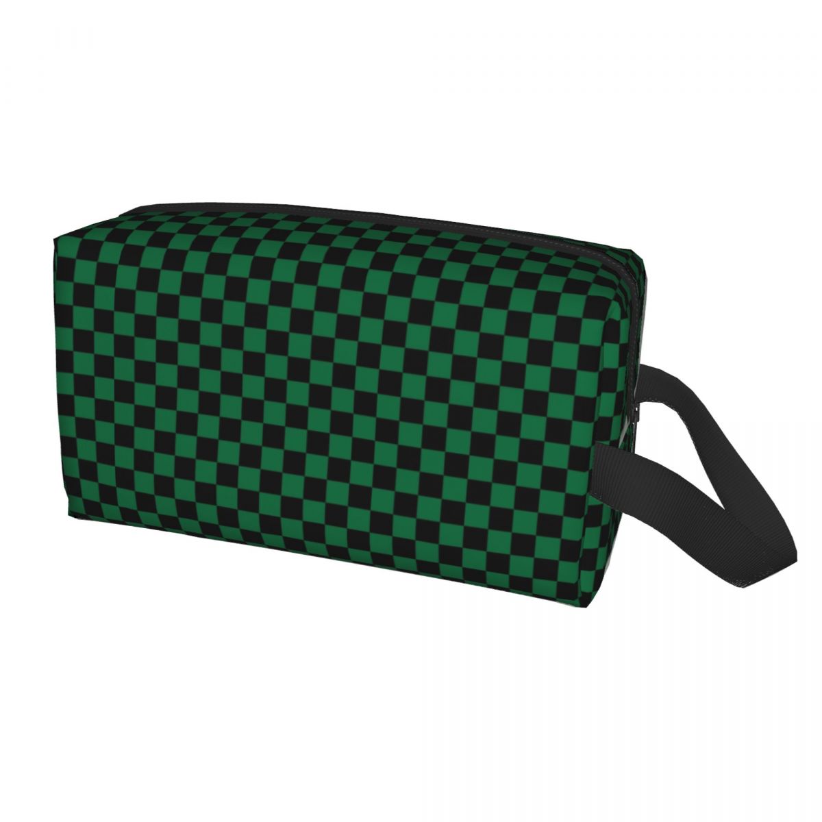 Bolsa cosmética de xadrez femi - Beauty Makeup Game avaliação e preço