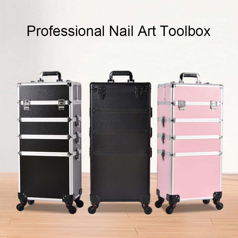 Maleta de maquiagem profission - Beauty Makeup Trolley avaliação e preço