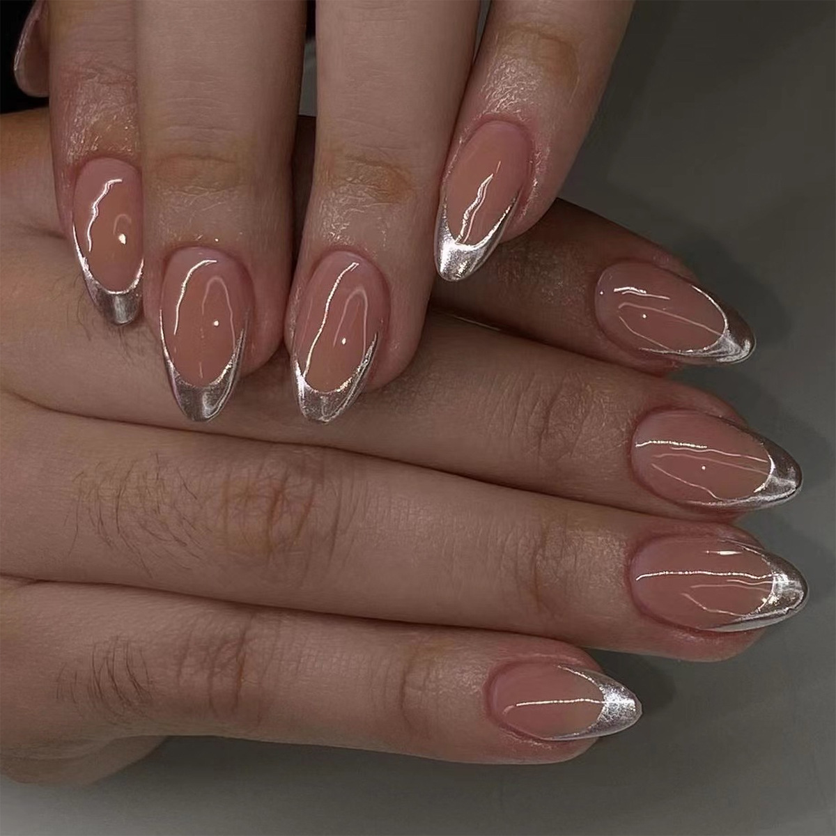 24 pçs simples verde francês u - Nail Extension Tips avaliação e preço