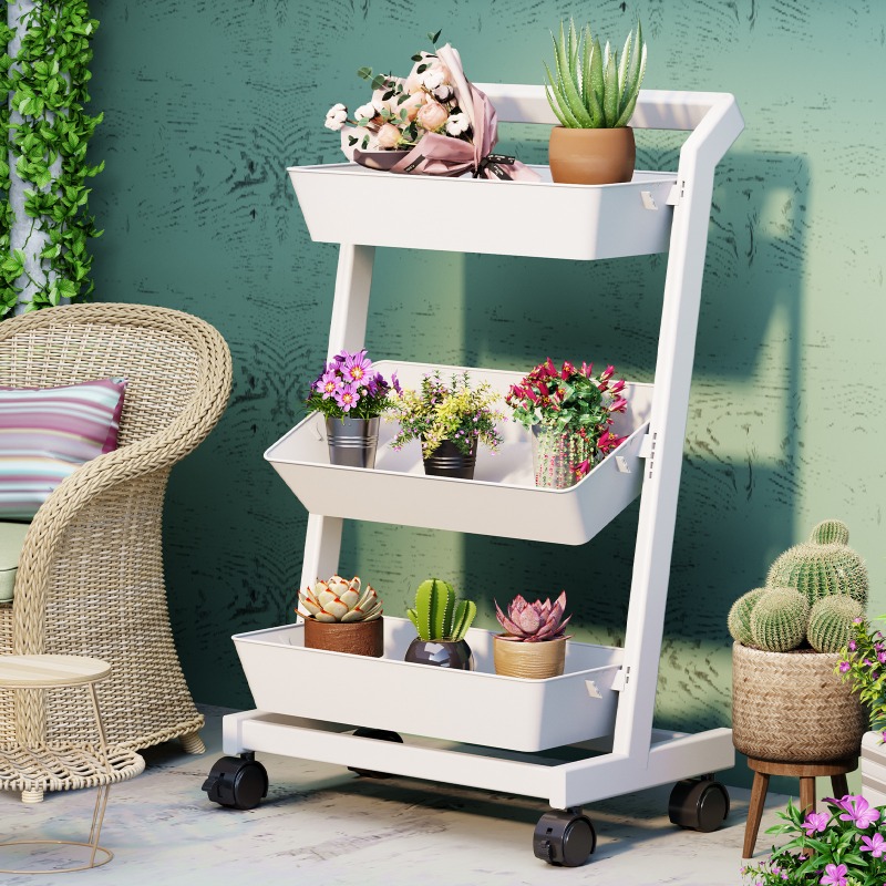 Carrinho de armazenamento de s - Beauty Makeup Trolley avaliação e preço