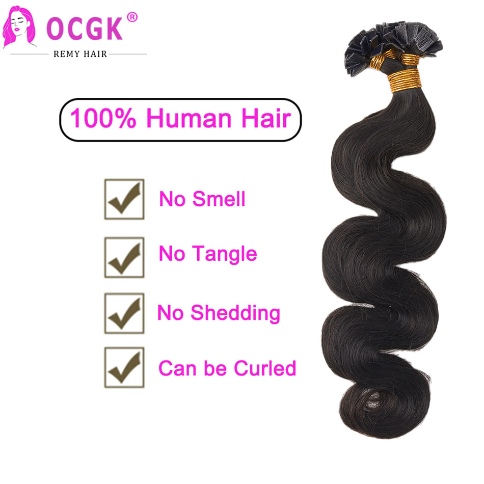Ocgk extensões de cabelo de po - Nail Extension Tips avaliação e preço
