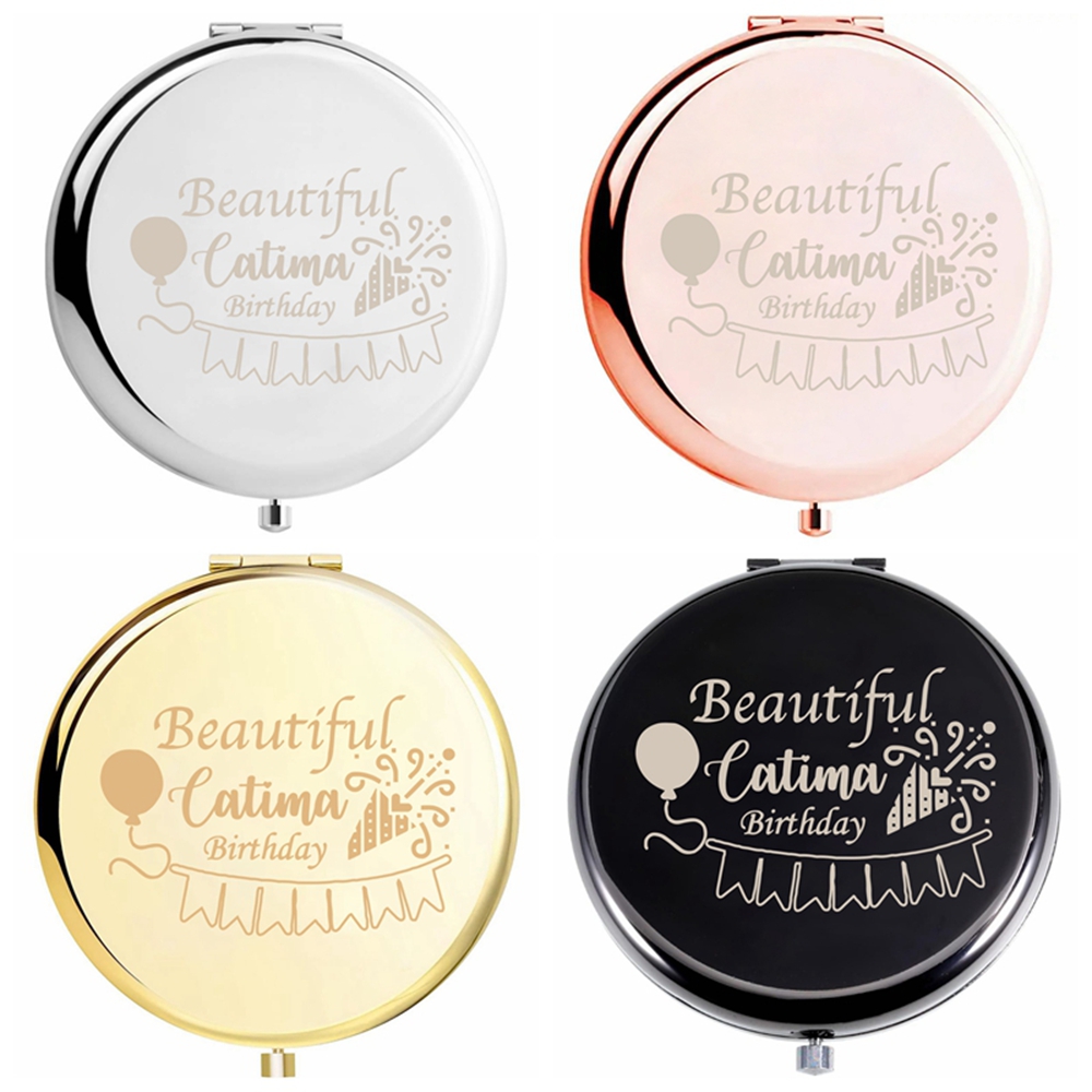 Espelho de maquiagem dourado r - Beauty Makeup Names avaliação e preço
