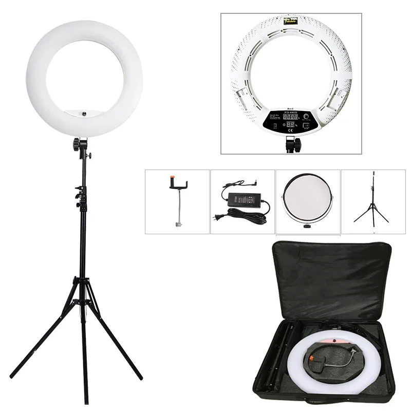 Yidoblo 96W Ring Light FD-480  - Beauty And Makeup Studio avaliação e preço