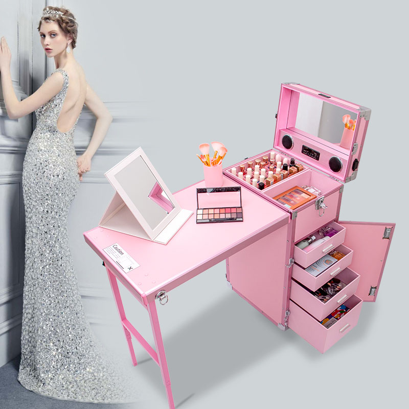 Maleta de Maquiagem Profission - Beauty Makeup Trolley avaliação e preço