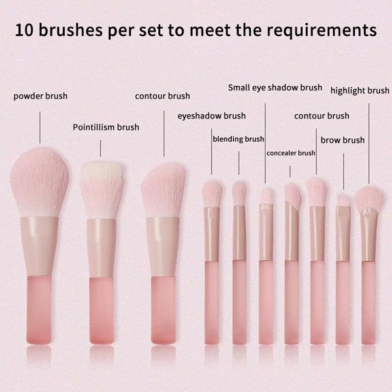 Conjunto de 10 Pincéis de Maqu - Beauty Makeup Events avaliação e preço