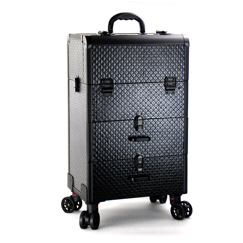 Nova Maleta de Maquiagem com R - Beauty Makeup Trolley avaliação e preço