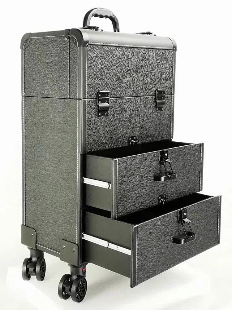 Nova Maleta de Maquiagem com R - Beauty Makeup Trolley avaliação e preço