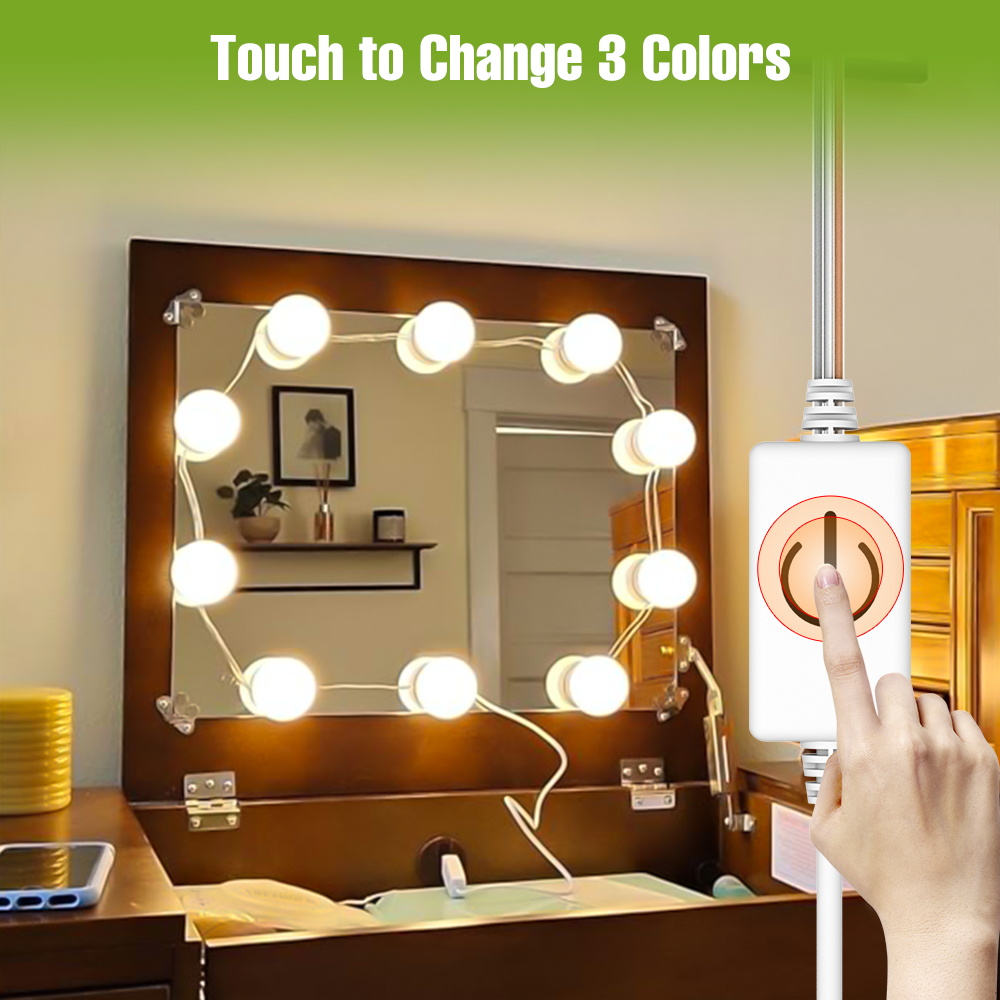 Luz de Espelho de Maquiagem LE - Beauty Makeup Table avaliação e preço