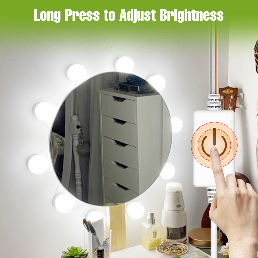 Luz de Espelho de Maquiagem LE - Beauty Makeup Table avaliação e preço