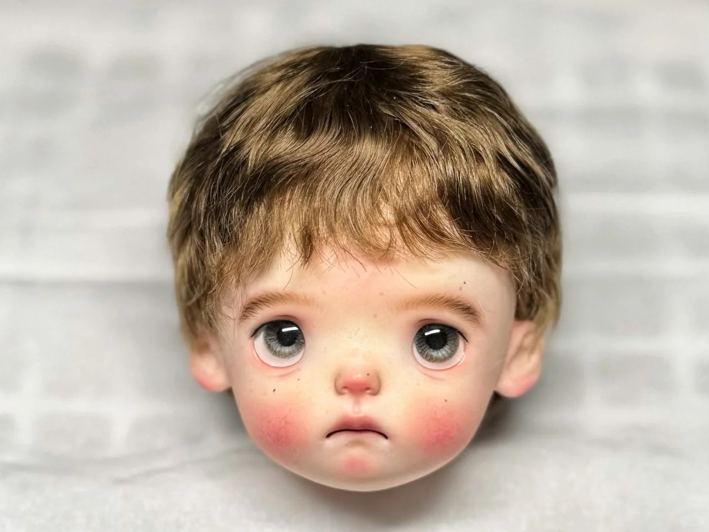 2025 nova cabeça sd bjd boneca - Beauty Makeup Girl avaliação e preço