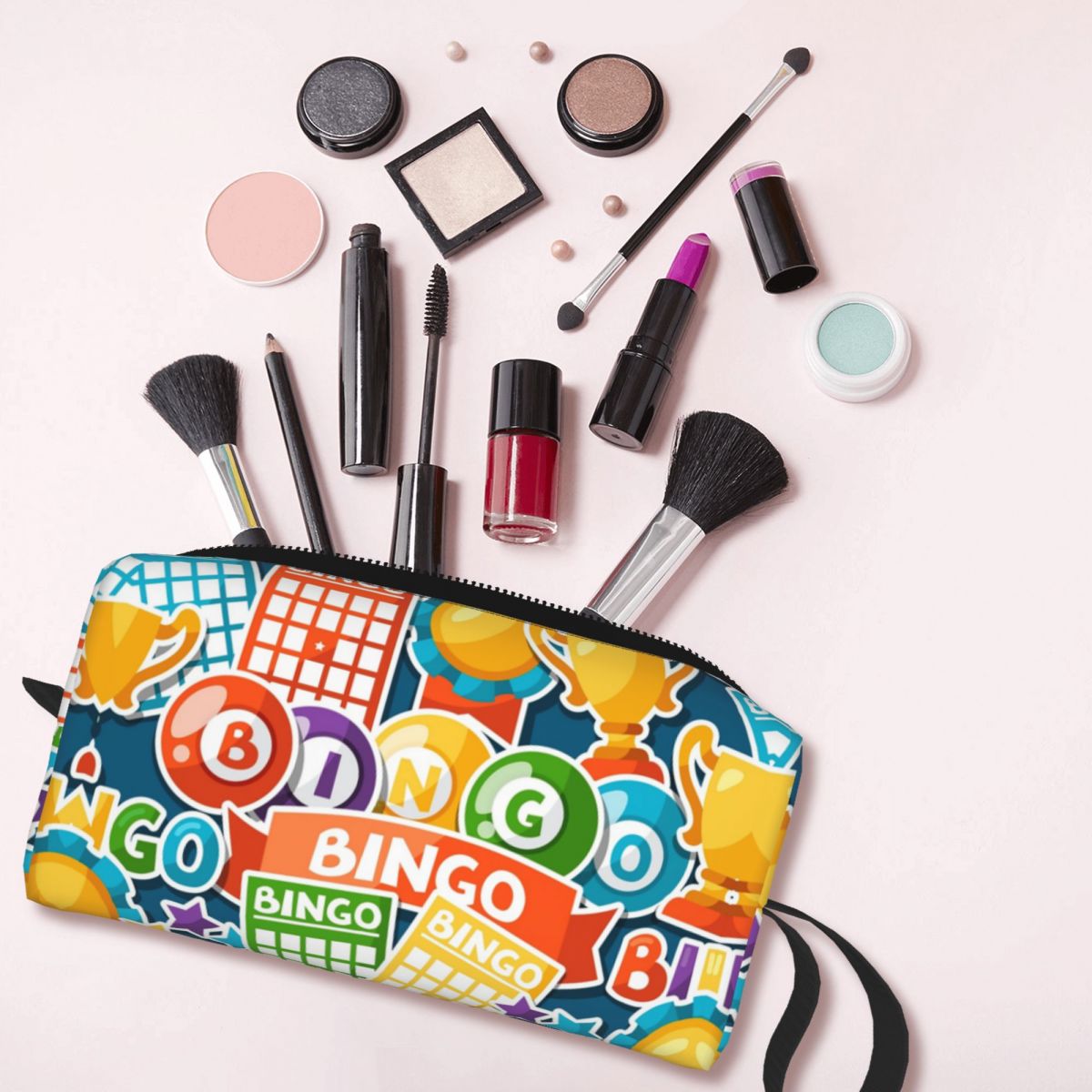 Custom Travel Bingo Paper Game - Beauty Makeup Game avaliação e preço