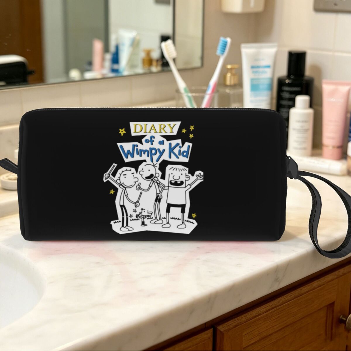 Diary Of A Wimpy Kid - Bolsa d - Beauty Makeup Diary avaliação e preço