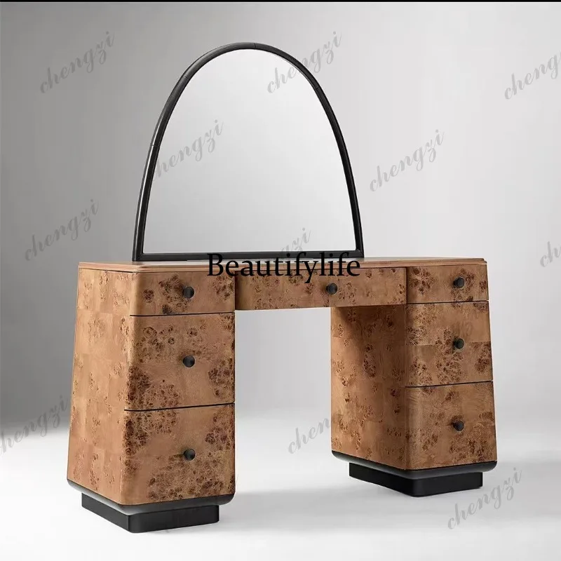 Linda cômoda de madeira maciça - Beauty Makeup Table avaliação e preço