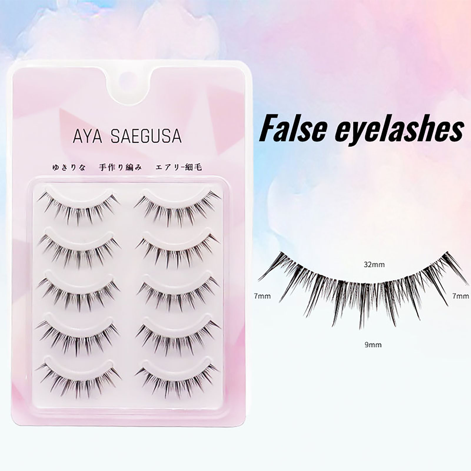 Fairy Look Soft Curly Fake Las - Beauty Makeup Look avaliação e preço