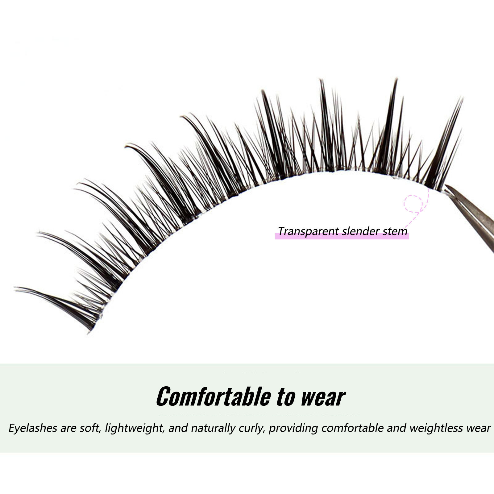 Fairy Look Soft Curly Fake Las - Beauty Makeup Look avaliação e preço