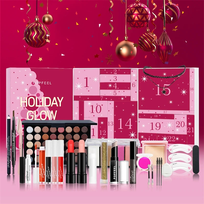 Conjunto de Maquiagem de Natal - Beauty Makeup Events avaliação e preço
