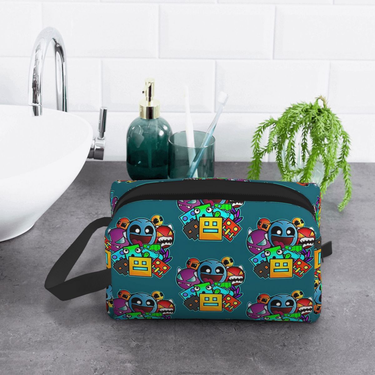 Bolsa de maquiagem Geometry Da - Beauty Makeup Game avaliação e preço